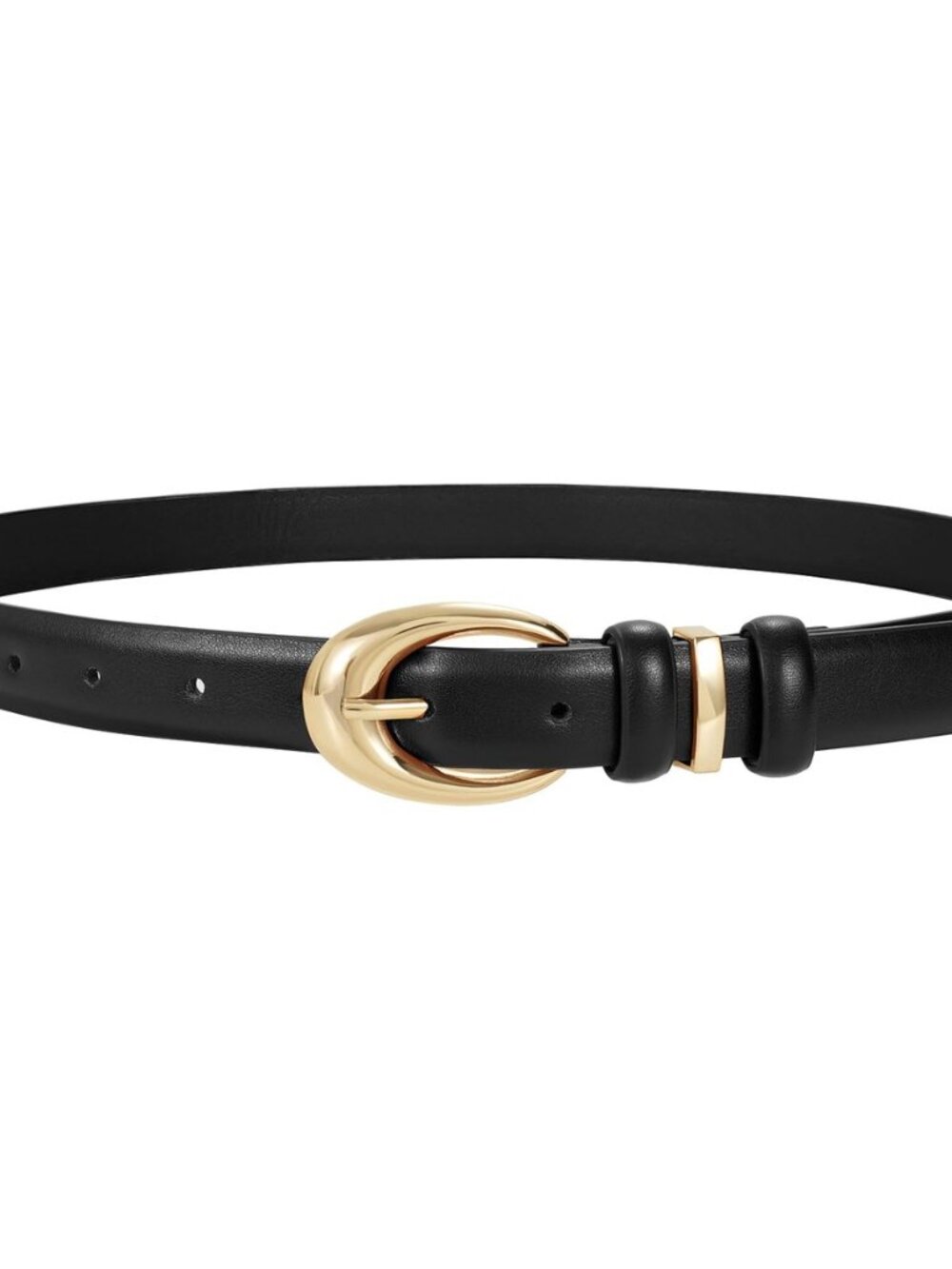 Women Leather Belt for Jeans Pants Fashion Ladies Skinny Faux Leather Dress belt